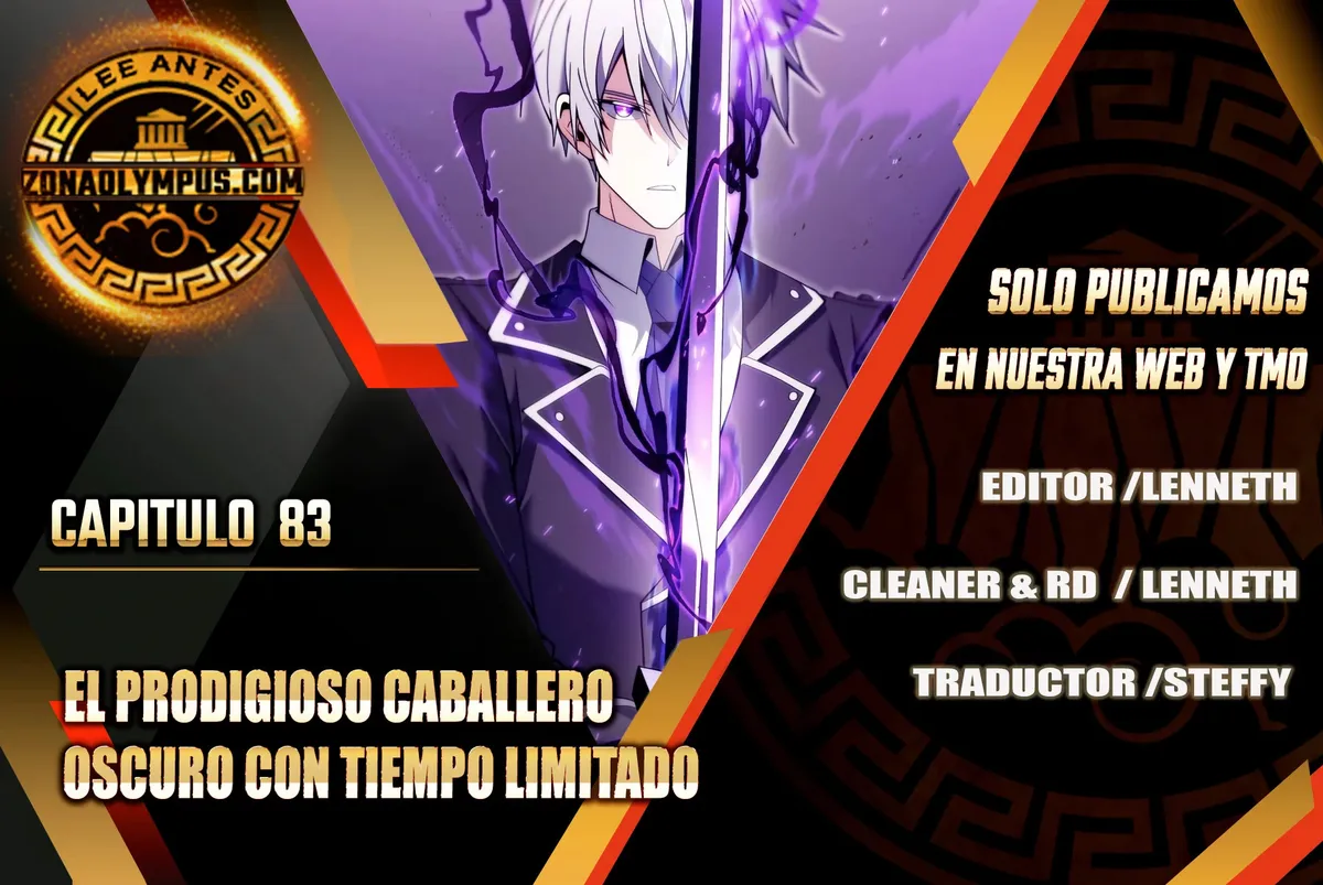 El prodigioso caballero oscuro con tiempo limitado Capítulo 83 en Línea - página 1