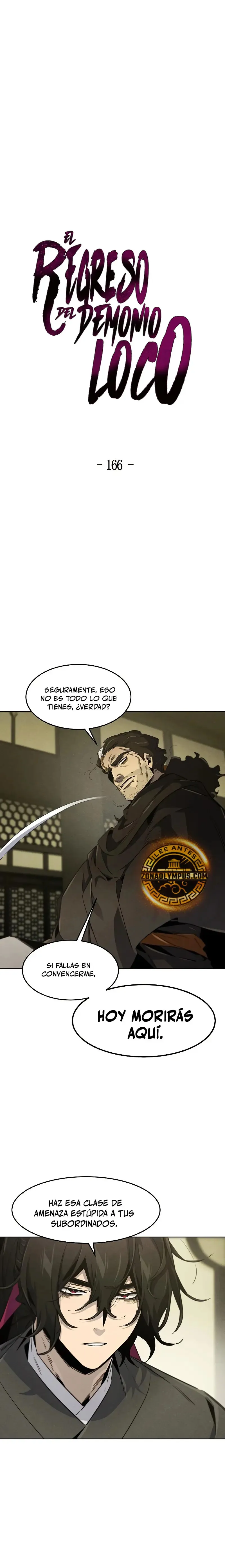 El regreso del demonio loco Capítulo 166 en Línea - página 1