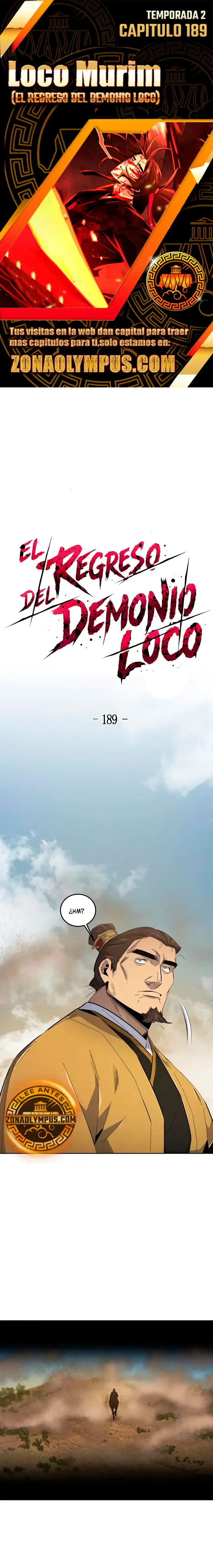 El regreso del demonio loco Capítulo 189 en Línea - página 1