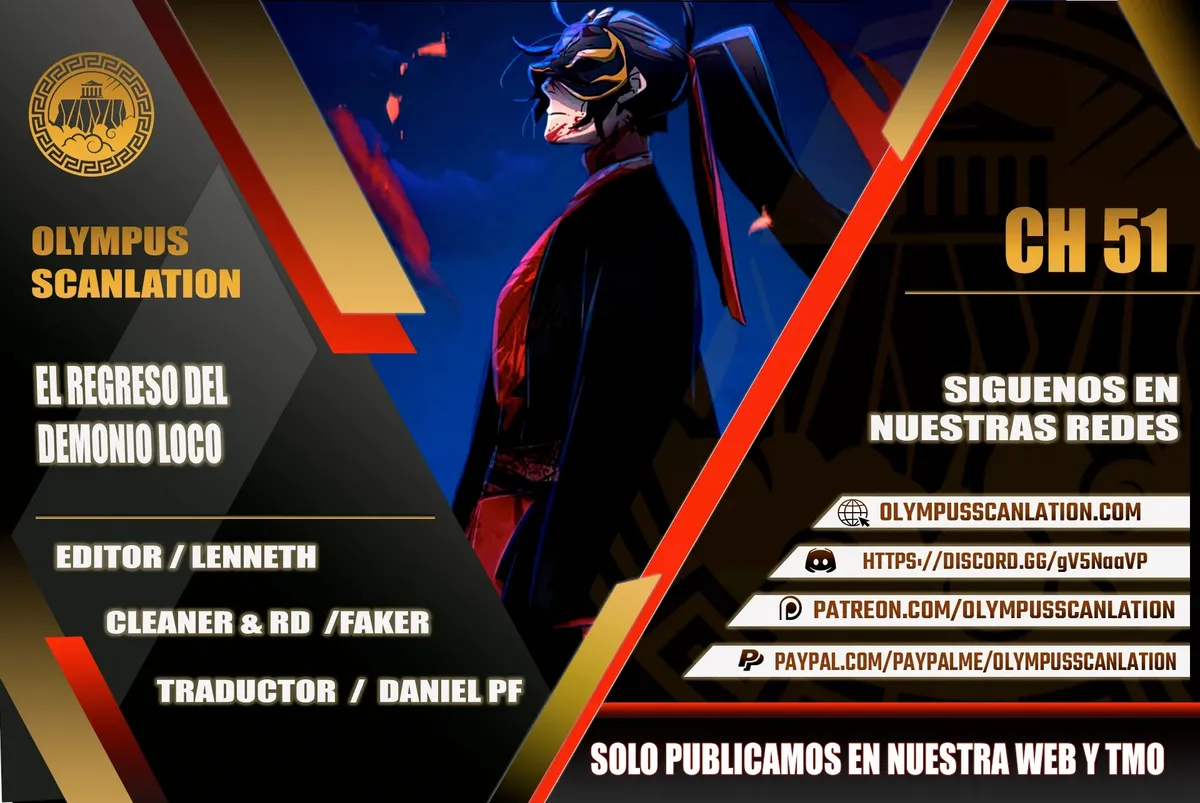El regreso del demonio loco Capítulo 51 en Línea - página 1
