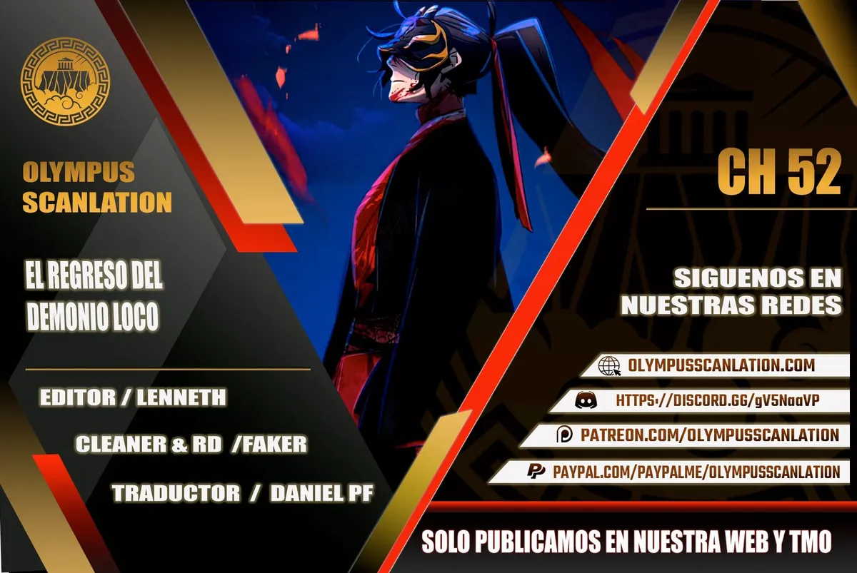 El regreso del demonio loco Capítulo 52 en Línea - página 53