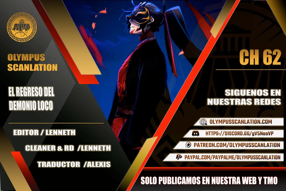 El regreso del demonio loco Capítulo 62 en Línea - página 1