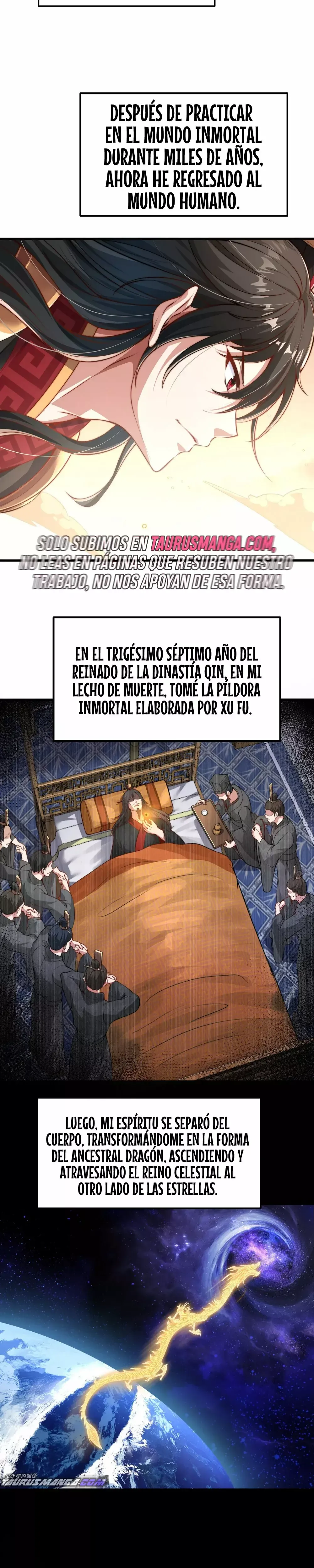 ¡El Regreso Del Emperador Inmortal Qin! Capítulo 1 en Línea - página 7