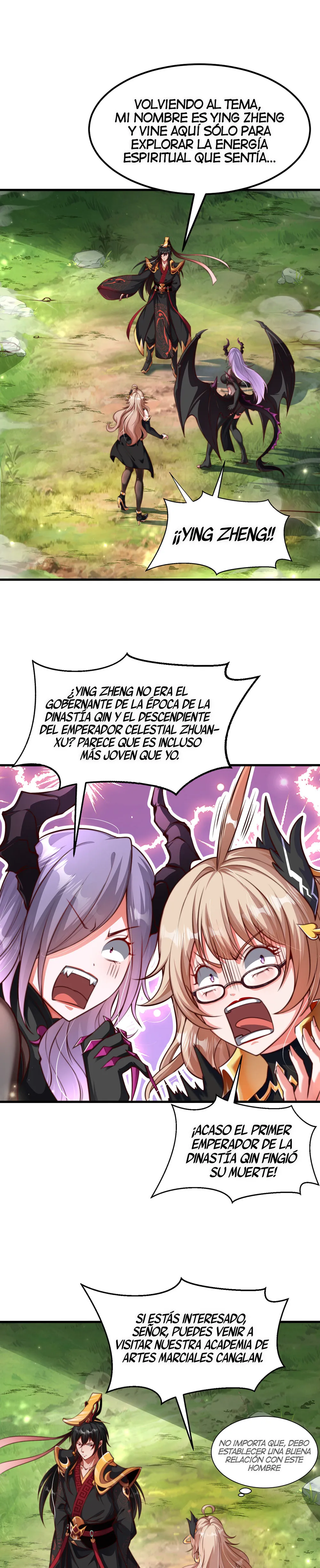 ¡El Regreso Del Emperador Inmortal Qin! Capítulo 3 en Línea - página 10