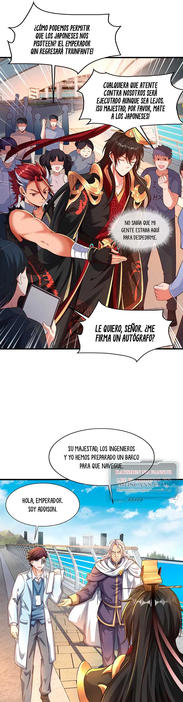 ¡El Regreso Del Emperador Inmortal Qin! Capítulo 9 en Línea - página 7