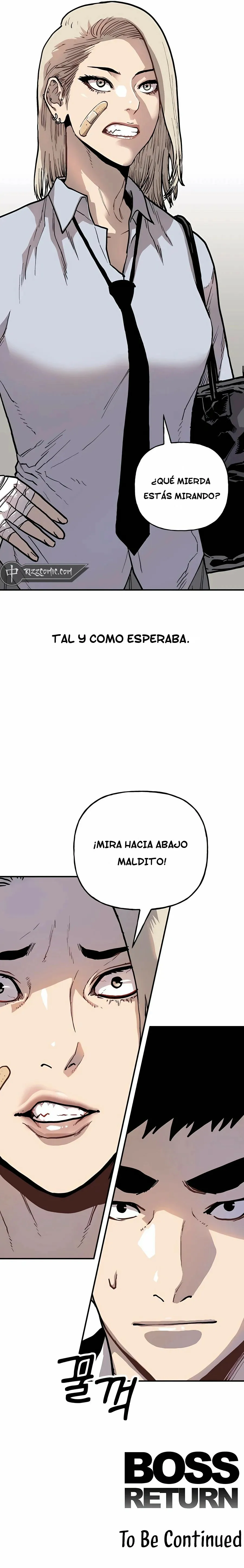 El Regreso del jefe Capítulo 3 en Línea - página 20