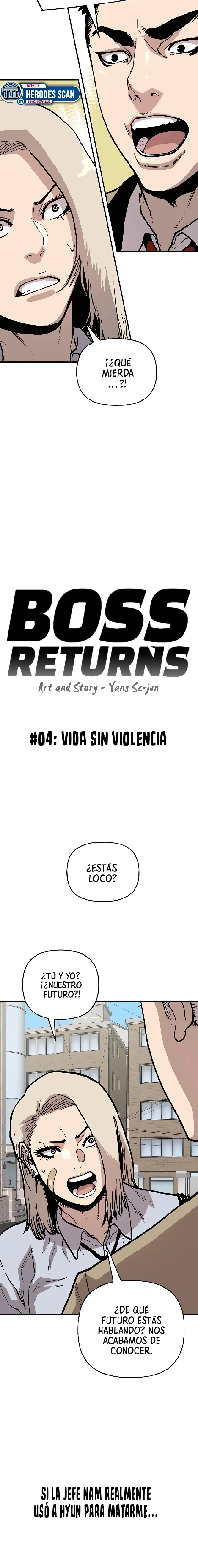 El Regreso del jefe Capítulo 4 en Línea - página 9