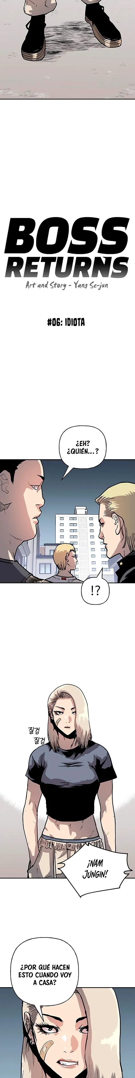 El Regreso del jefe Capítulo 6 en Línea - página 8