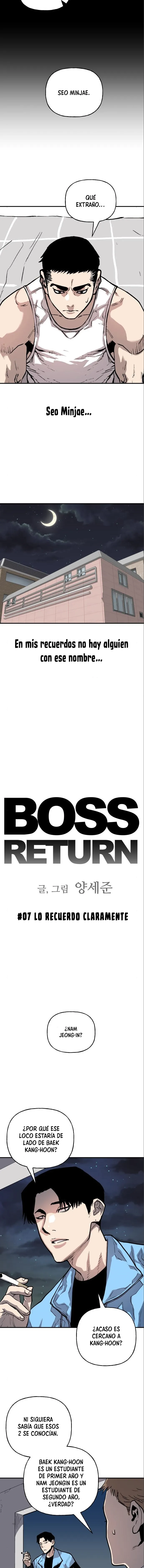El Regreso del jefe Capítulo 7 en Línea - página 7