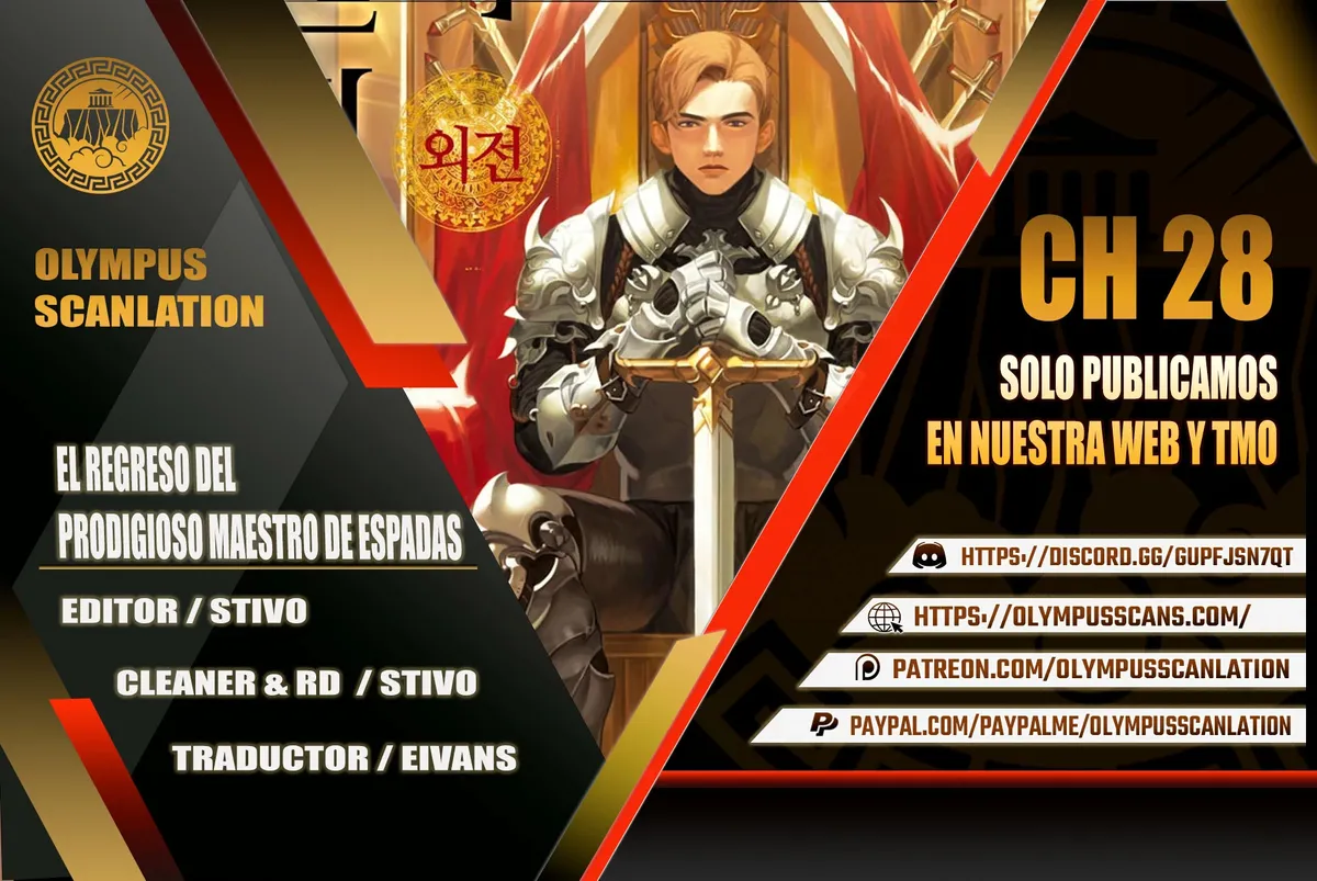 El regreso del Prodigioso Maestro de Espadas Capítulo 28 en Línea - página 1