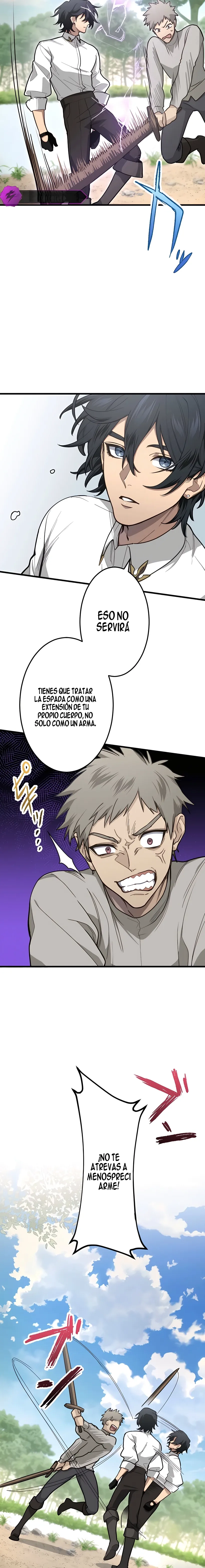 El Santo de la Espada que soñaba con magia Capítulo 3 en Línea - página 3