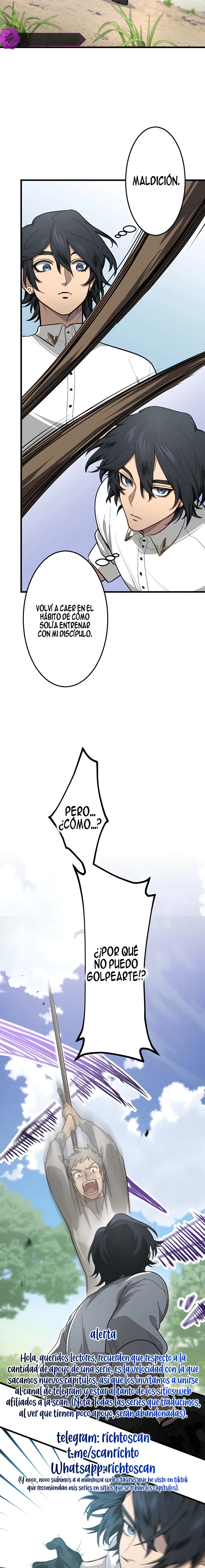 El Santo de la Espada que soñaba con magia Capítulo 3 en Línea - página 4
