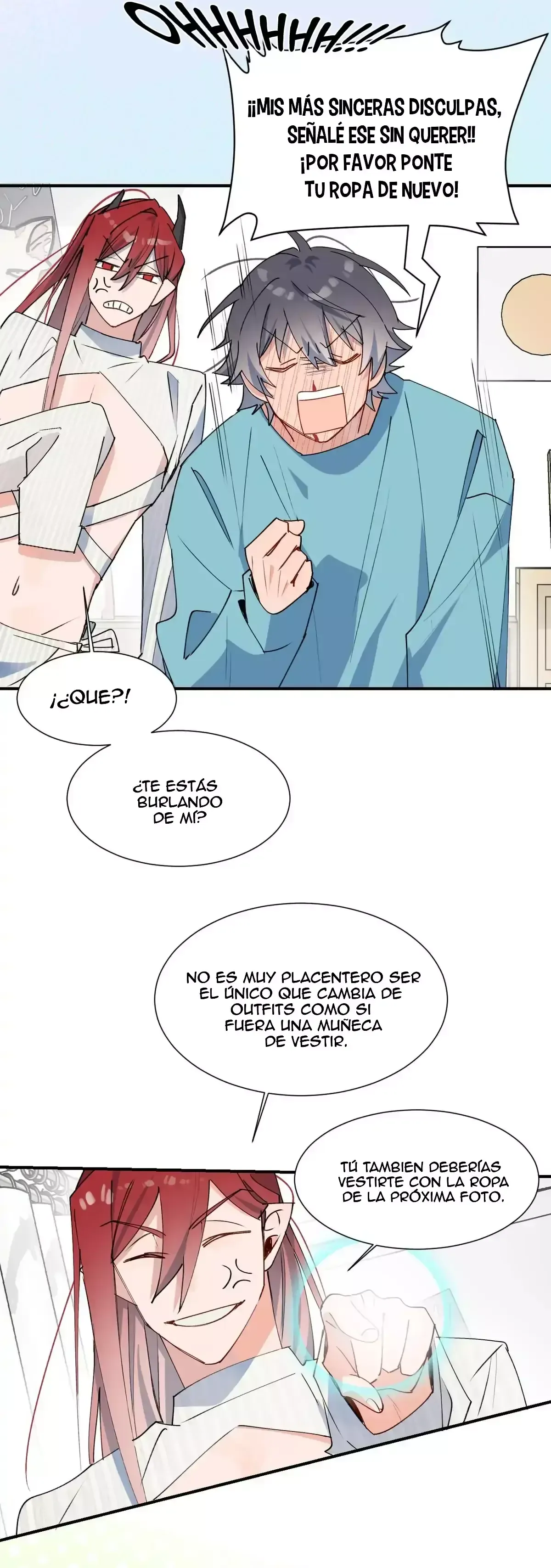El señor demonio siempre se burla de mí Capítulo 23.5 en Línea - página 10