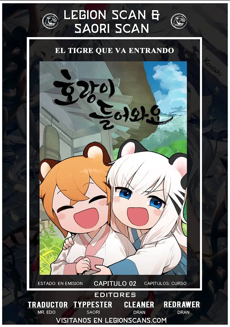 El tigre que va entrando. Capítulo 2 en Línea - página 1