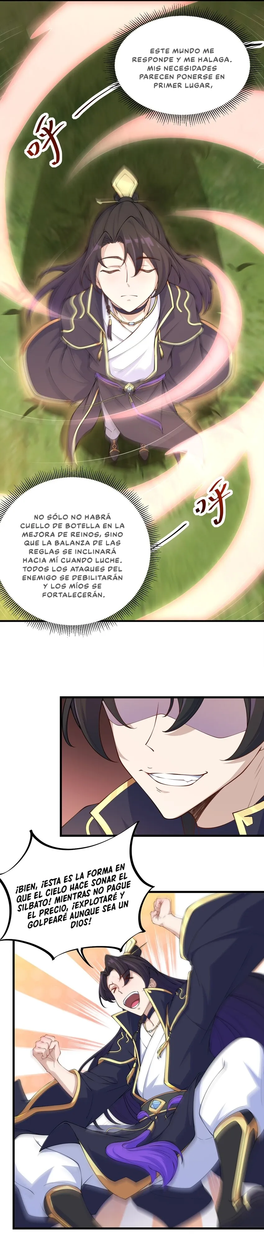 El villano, Maestro, yo, con mis aprendices, somos invencibles en el mundo Capítulo 4 en Línea - página 10