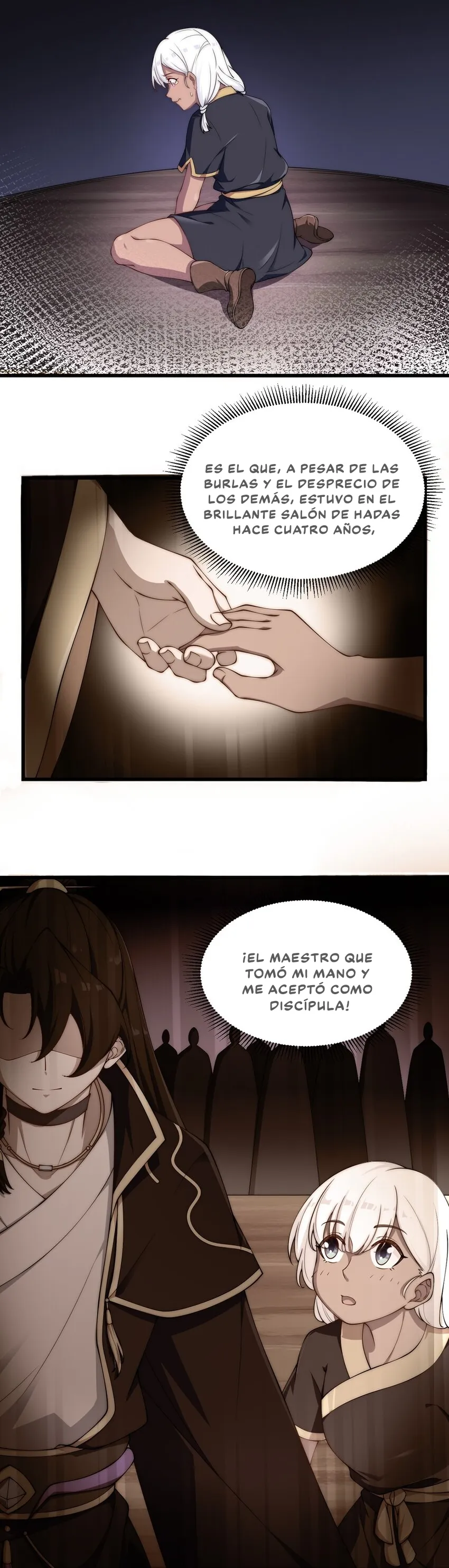 El villano, Maestro, yo, con mis aprendices, somos invencibles en el mundo Capítulo 4 en Línea - página 22