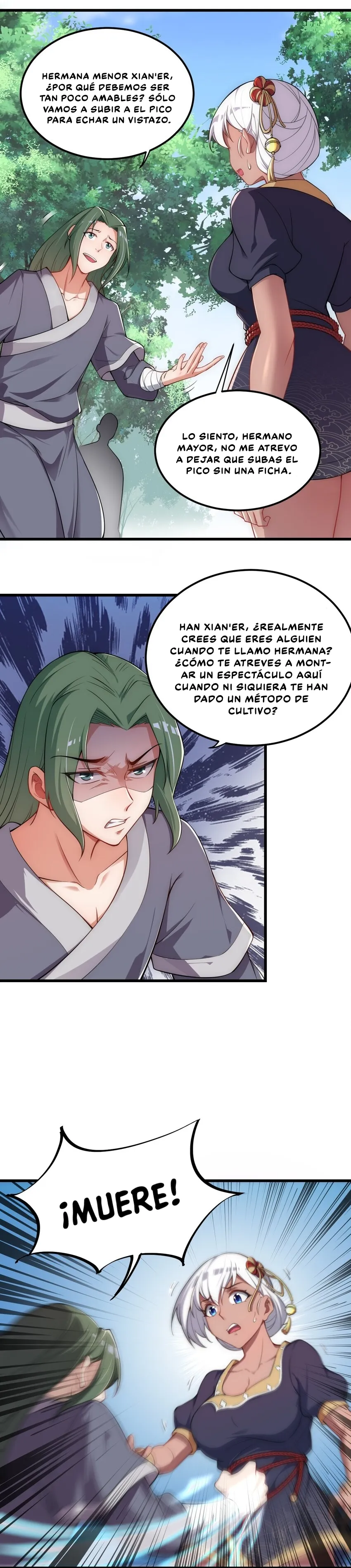 El villano, Maestro, yo, con mis aprendices, somos invencibles en el mundo Capítulo 5 en Línea - página 11