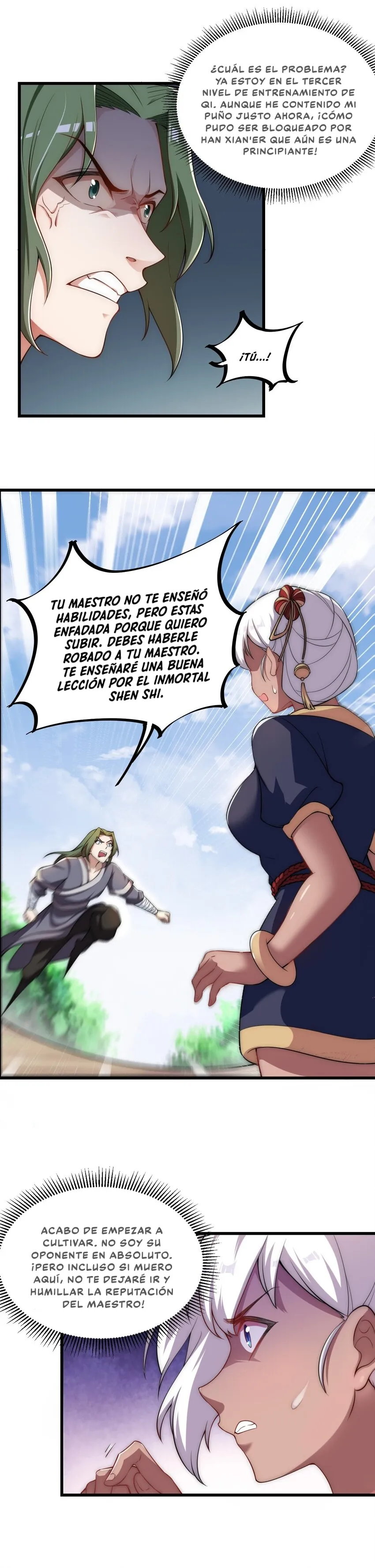 El villano, Maestro, yo, con mis aprendices, somos invencibles en el mundo Capítulo 5 en Línea - página 14