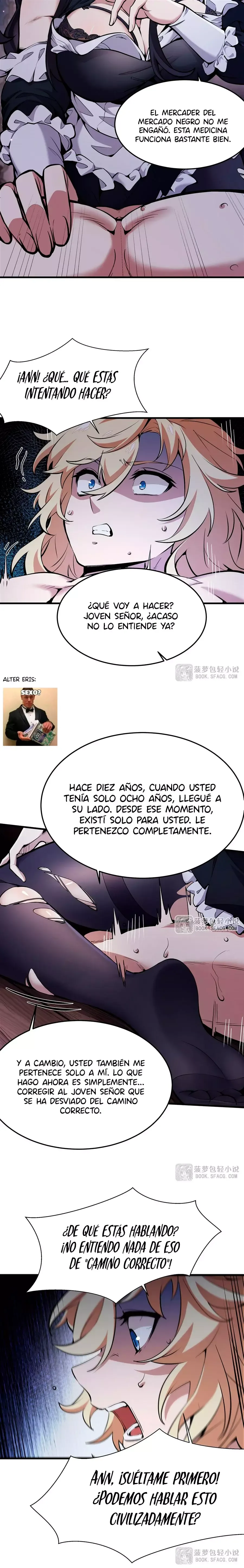 El villano rubio de la novela de la protagonista femenina quiere ser feliz Capítulo 16 en Línea - página 14