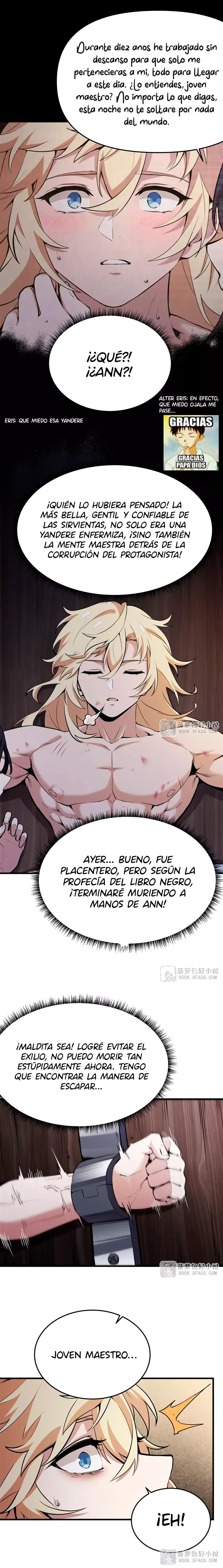 El villano rubio de la novela de la protagonista femenina quiere ser feliz Capítulo 17 en Línea - página 4