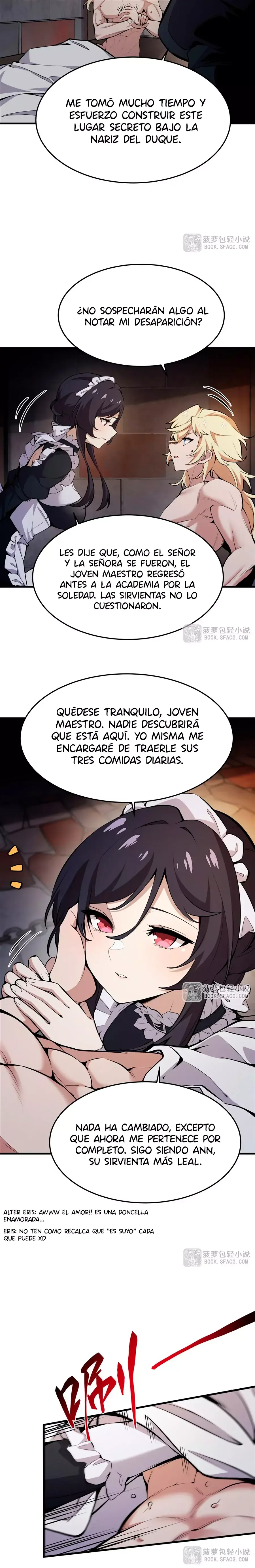 El villano rubio de la novela de la protagonista femenina quiere ser feliz Capítulo 17 en Línea - página 9