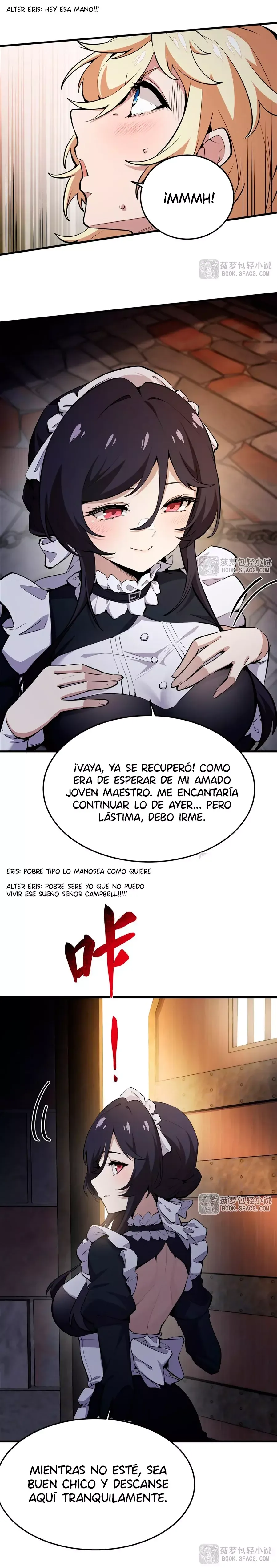 El villano rubio de la novela de la protagonista femenina quiere ser feliz Capítulo 17 en Línea - página 10