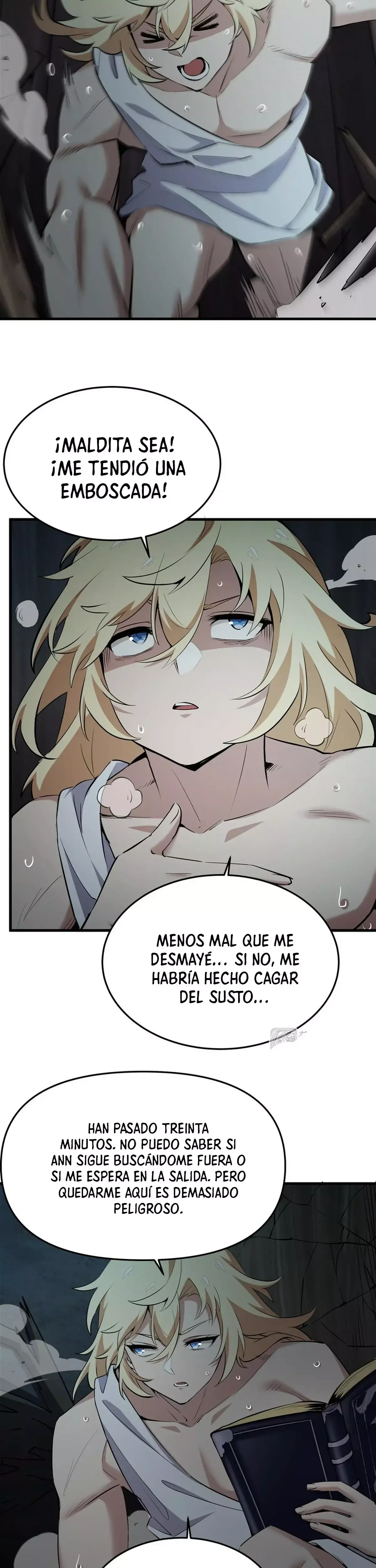 El villano rubio de la novela de la protagonista femenina quiere ser feliz Capítulo 25 en Línea - página 17