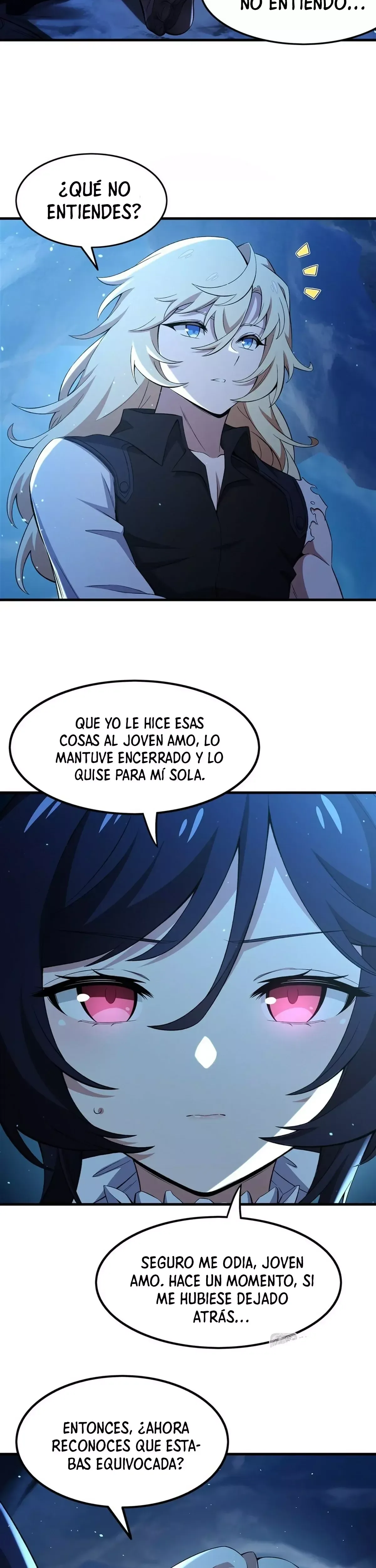 El villano rubio de la novela de la protagonista femenina quiere ser feliz Capítulo 32 en Línea - página 4