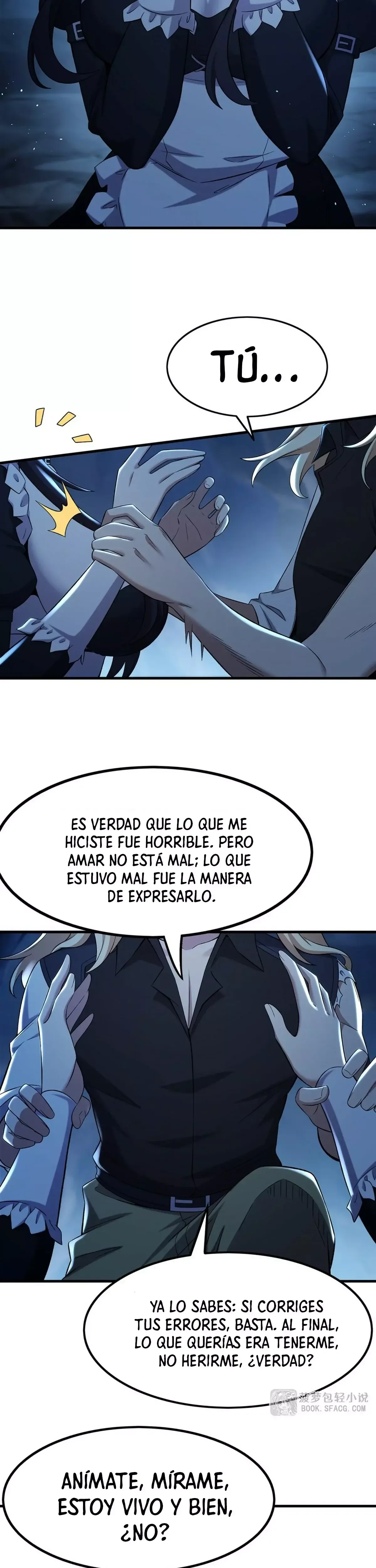 El villano rubio de la novela de la protagonista femenina quiere ser feliz Capítulo 32 en Línea - página 6