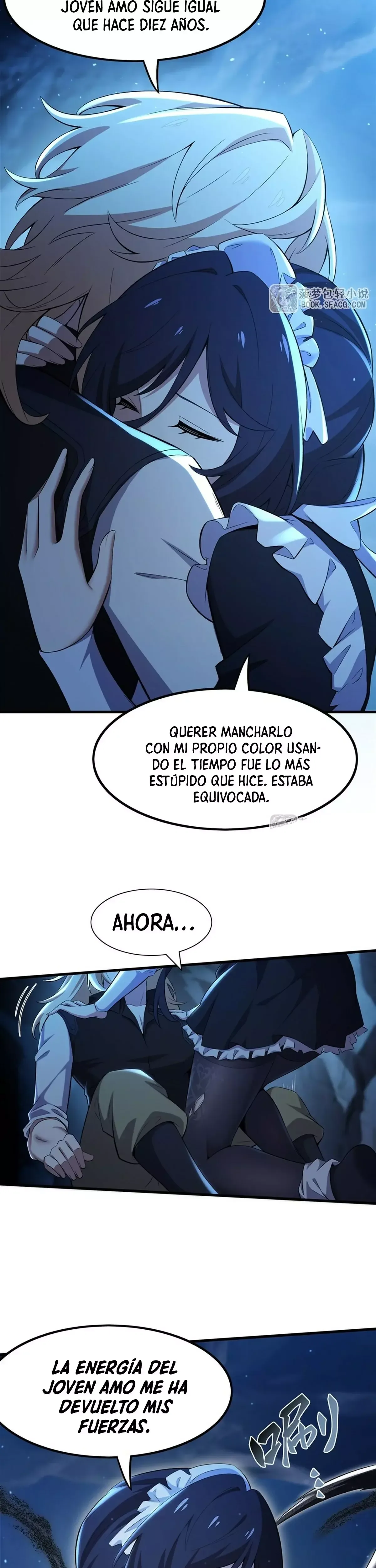 El villano rubio de la novela de la protagonista femenina quiere ser feliz Capítulo 32 en Línea - página 9