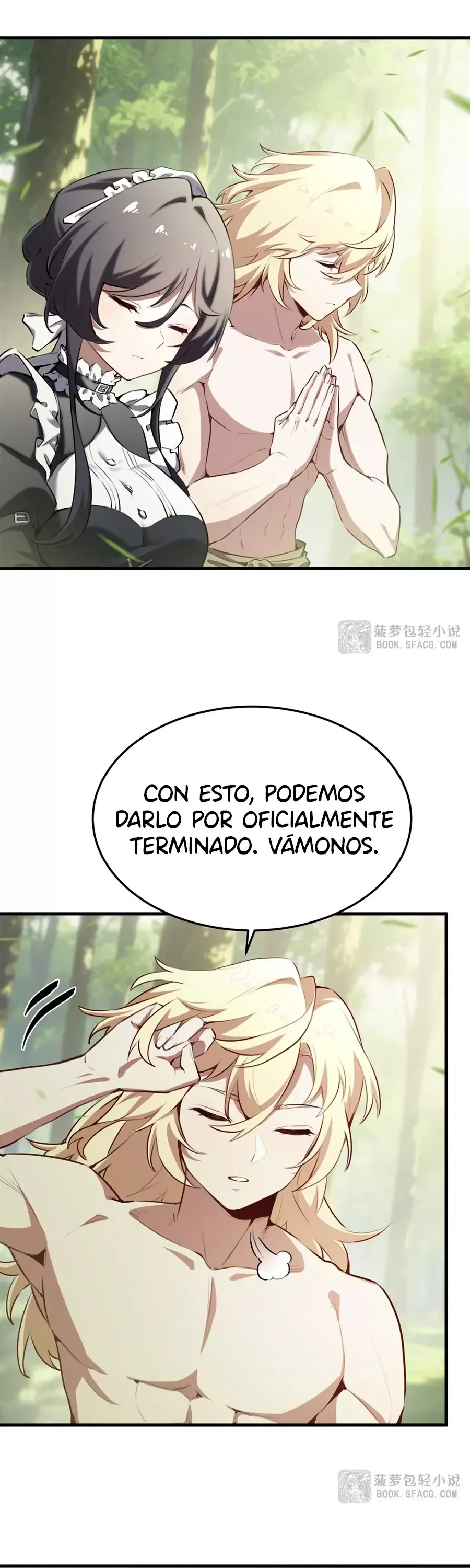 El villano rubio de la novela de la protagonista femenina quiere ser feliz Capítulo 38 en Línea - página 5