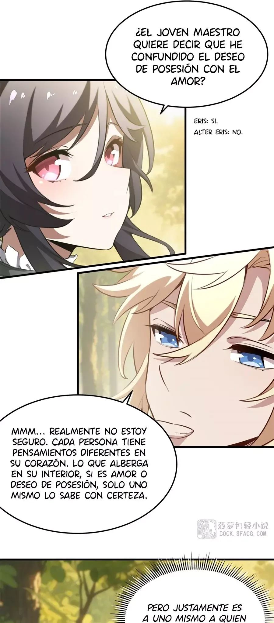 El villano rubio de la novela de la protagonista femenina quiere ser feliz Capítulo 38 en Línea - página 11