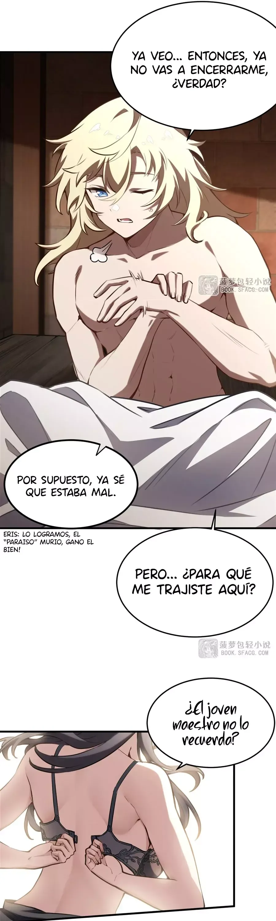 El villano rubio de la novela de la protagonista femenina quiere ser feliz Capítulo 38 en Línea - página 26