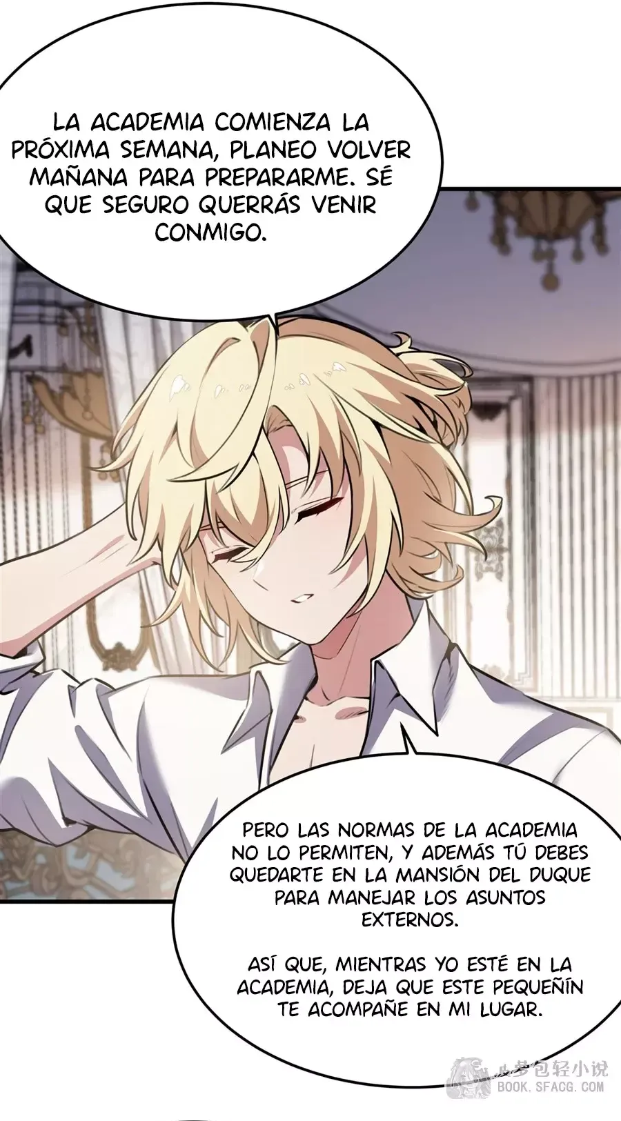 El villano rubio de la novela de la protagonista femenina quiere ser feliz Capítulo 39 en Línea - página 19