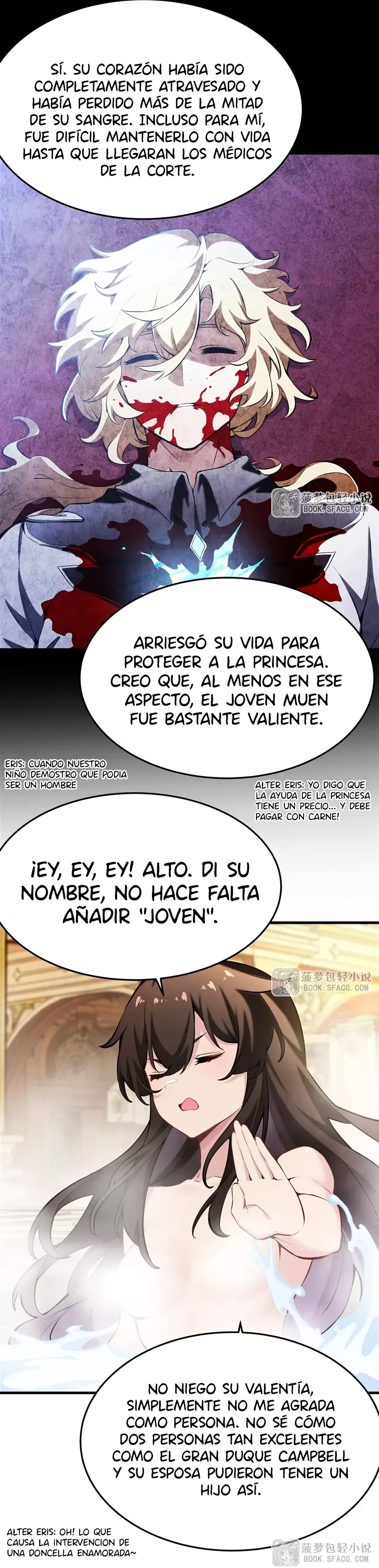 El villano rubio de la novela de la protagonista femenina quiere ser feliz Capítulo 40 en Línea - página 17