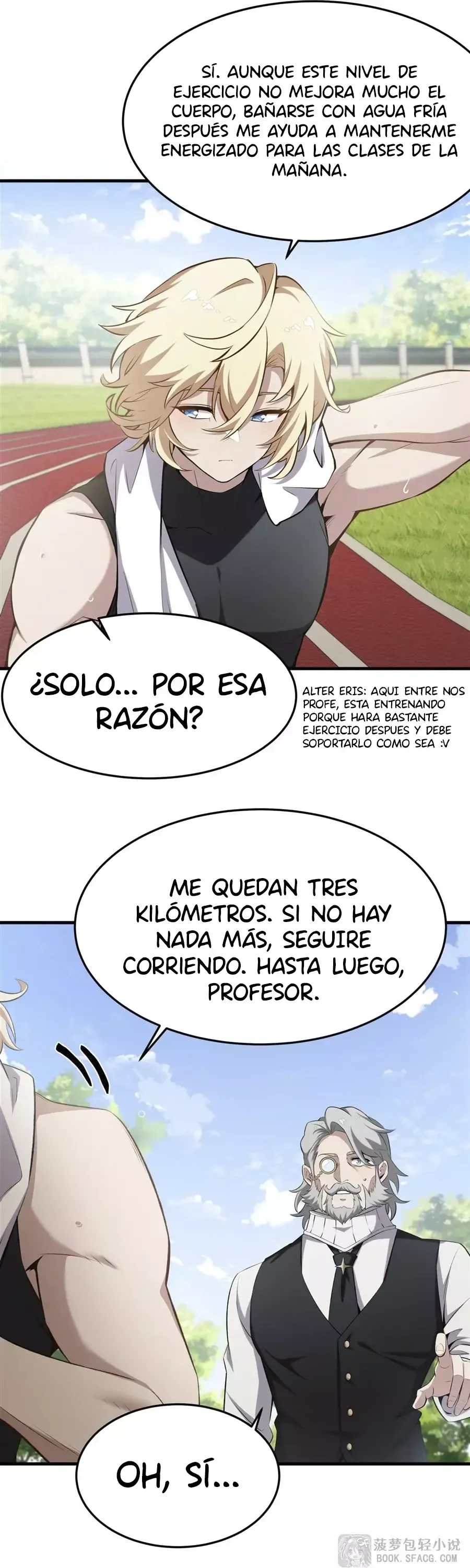 El villano rubio de la novela de la protagonista femenina quiere ser feliz Capítulo 44 en Línea - página 9