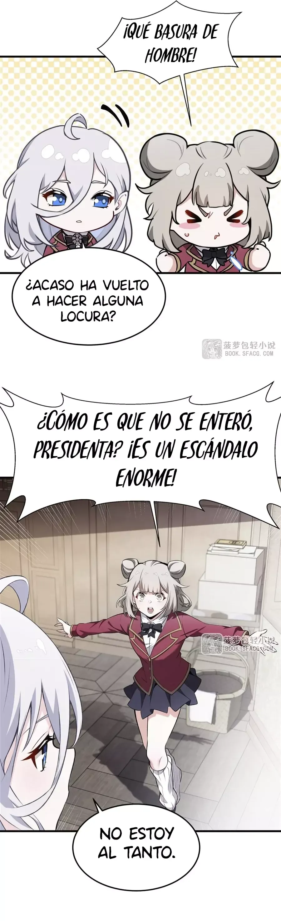El villano rubio de la novela de la protagonista femenina quiere ser feliz Capítulo 44 en Línea - página 23