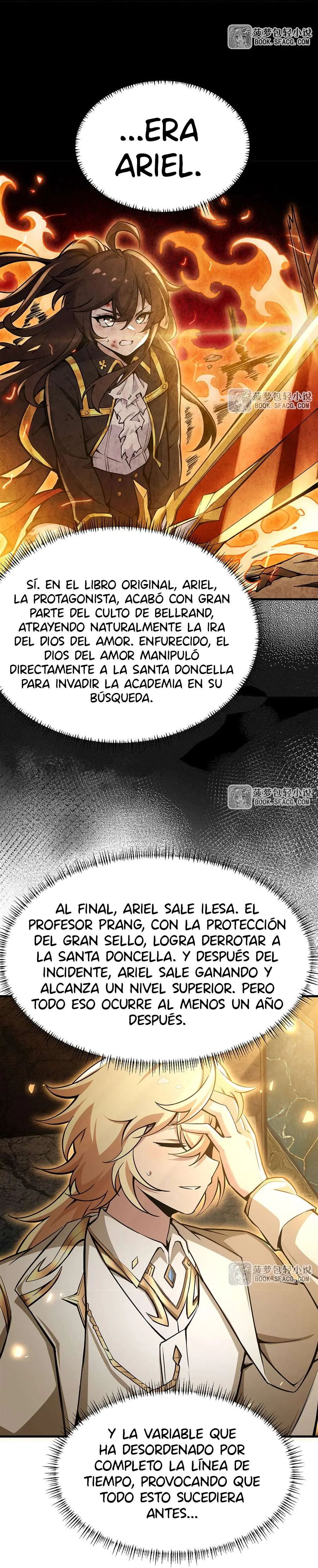 El villano rubio de la novela de la protagonista femenina quiere ser feliz Capítulo 68 en Línea - página 14