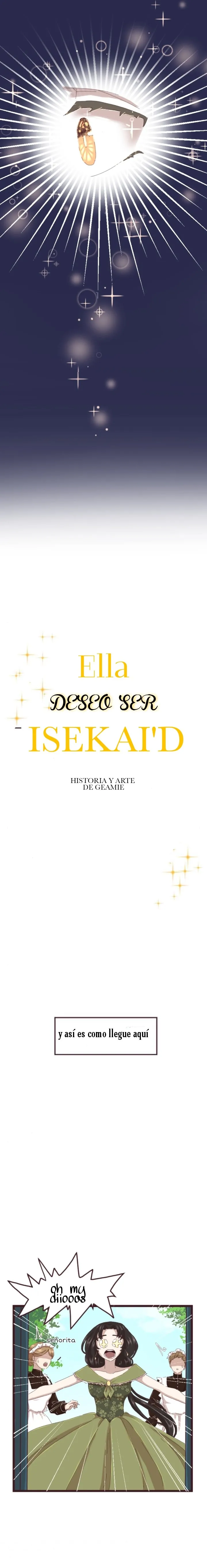Ella deseó ser Sekai Capítulo 2 en Línea - página 8