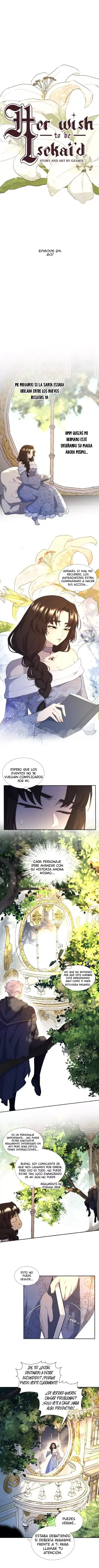 Ella deseó ser Sekai Capítulo 29 en Línea - página 1