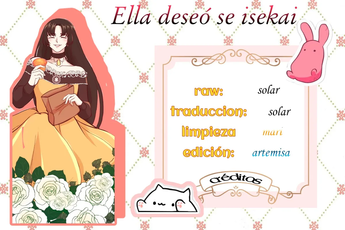 Ella deseó ser Sekai Capítulo 8 en Línea - página 7