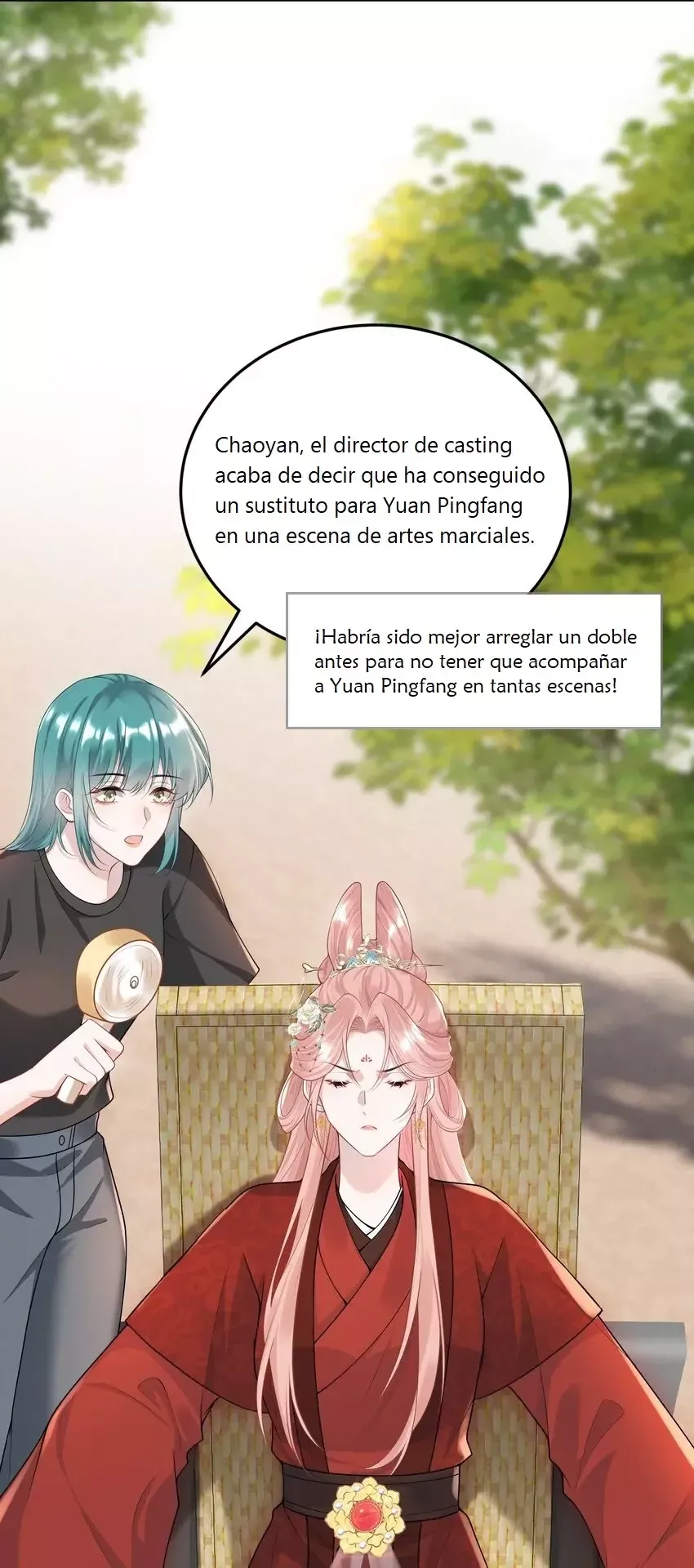 Ella parece estar coqueteando conmigo. Capítulo 7 en Línea - página 5