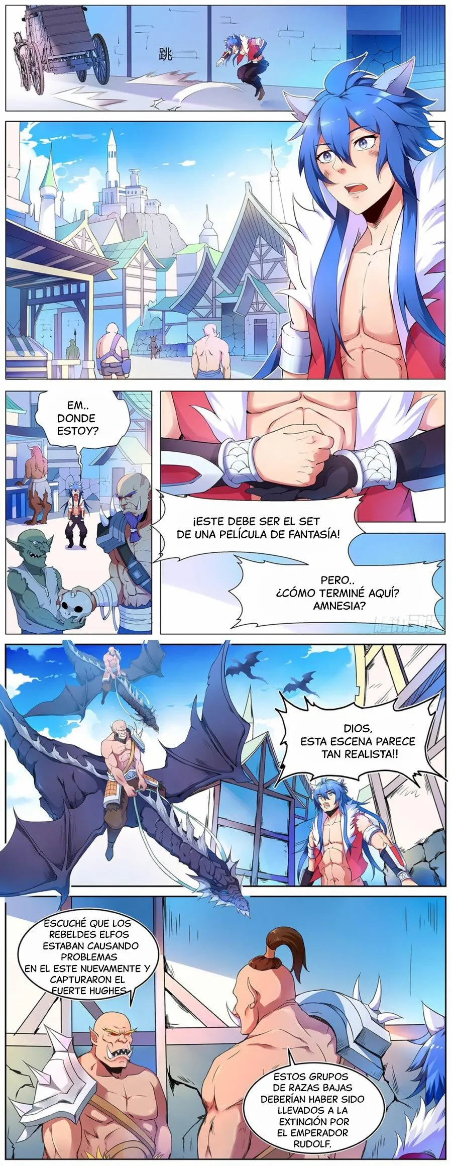 Elven King War Capítulo 1 en Línea - página 4