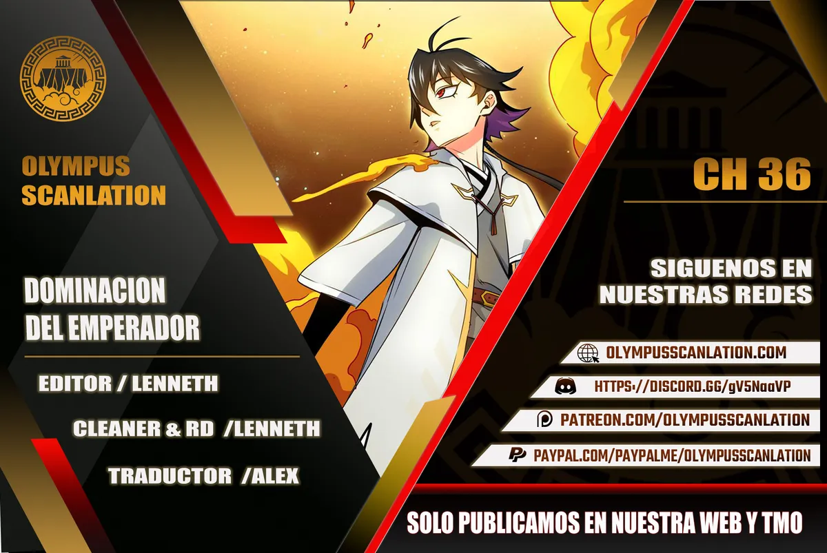 Emperor's Domination Capítulo 36 en Línea - página 1