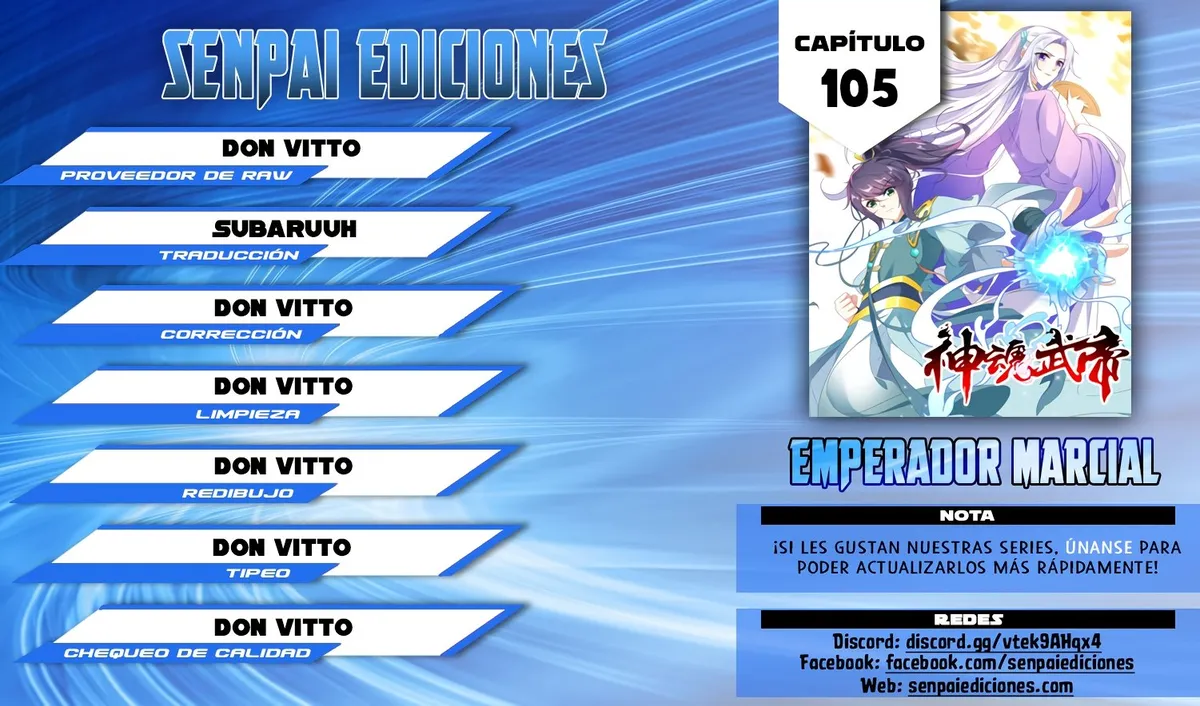 Emperor Wu Capítulo 105 en Línea - página 1