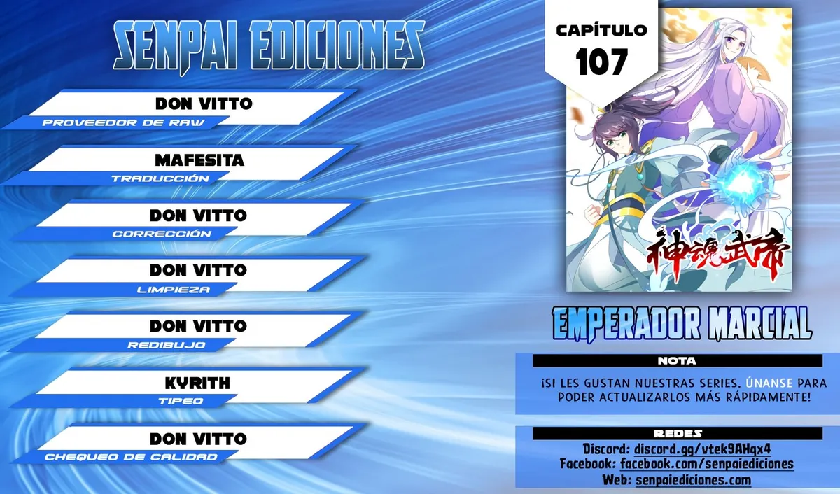 Emperor Wu Capítulo 107 en Línea - página 1