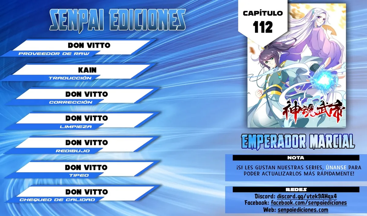 Emperor Wu Capítulo 112 en Línea - página 1