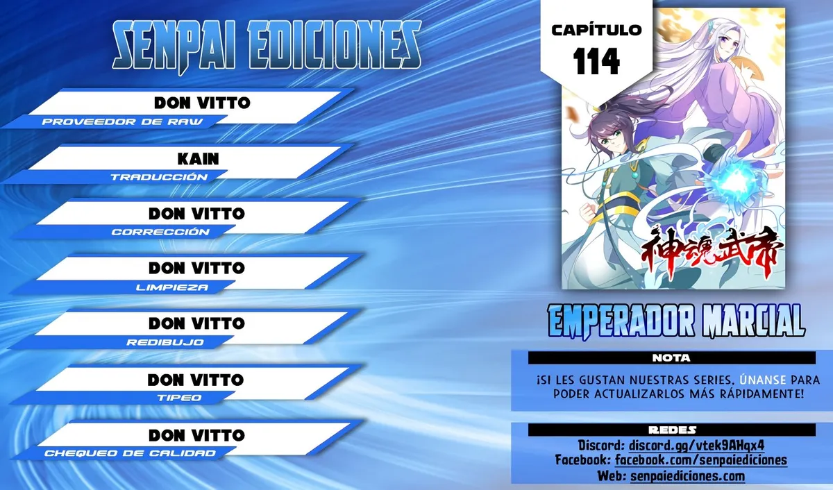 Emperor Wu Capítulo 114 en Línea - página 1