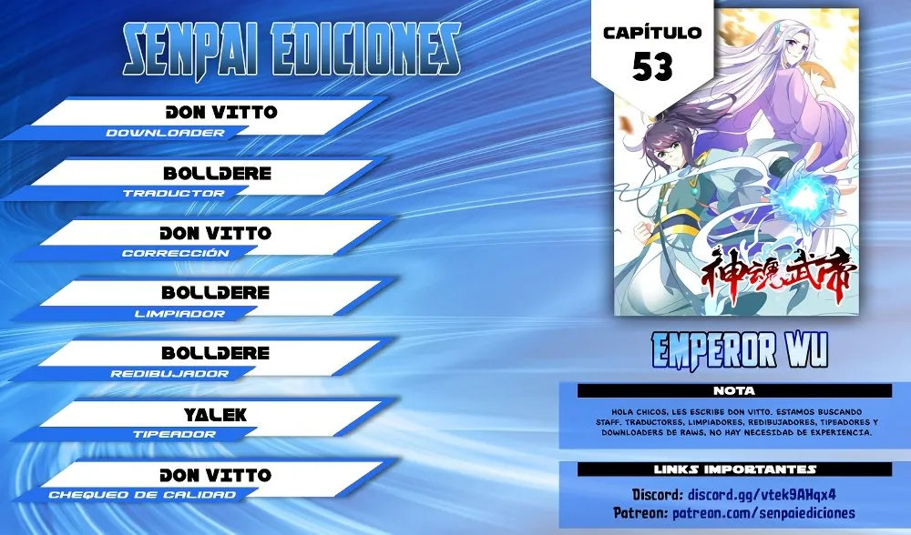 Emperor Wu Capítulo 53 en Línea - página 1