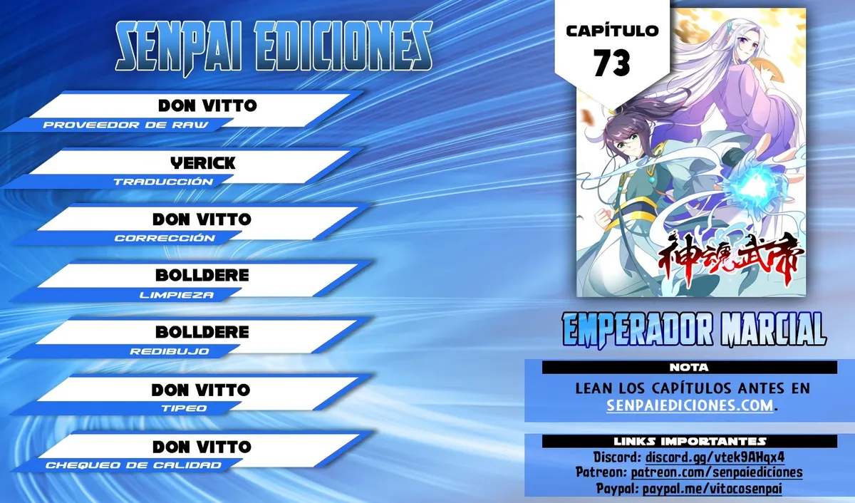 Emperor Wu Capítulo 73 en Línea - página 1